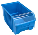 03_A 36 cm plastic container with a clear front cover