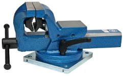 A 125 MM VICE WITH A ROTATING BASE FOR VANS