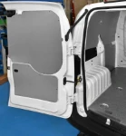 The left of the Fiorino, showing the floor and bodywork liners