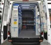 01_A Sprinter with custom racking for a tiler