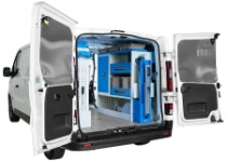 01_A van with Syncro Ultra racking and pull-out vice bench