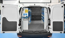 01_A Volkswagen Caddy with racking on both sides