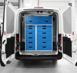 01_The complete racking solution in the vet’s Ford Transit L2 H2