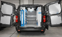 01_The Fiat Scudo L2 H1 with Syncro racking for installing water dispensers