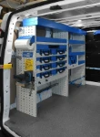 02_A Ford Custom with floor liner and racking for an electrician