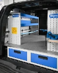 02_The left of the Citan, with shelves and a strap-type case compartment
