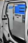 04_The Fiorino’s bulkhead with a bar, strap and hooks