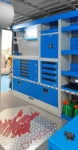 04_The locker and drawers in the air force Fiat Ducato