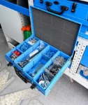 05_A case in a Syncro racking system, with 6 trays