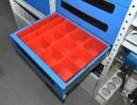 06_A drawer with modular plastic containers in the Ducato