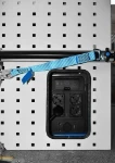 07_A custom opening in the Syncro racking provides easy access to the Ecoflow unit from the side door