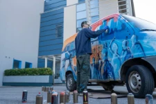 14_Van artwork at Syncro System’s 65th anniversary celebrations