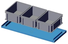 22_A shelf with Euronorm adapters