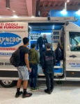 23_School children visiting the Syncro System demo van at T3 2024 in Piacenza