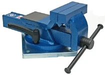 A 110 MM VICE WITH A ROTATING BASE FOR VANS