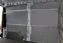 A closer look at the Ducato’s lined interior