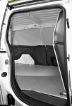 A floor liner and interior lining panels in a Berlingo