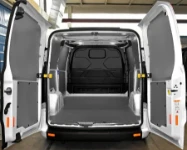 A Ford Custom with a high grip floor liner and bodywork liners