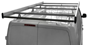 A roof rack on the Jumpy