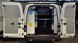 An NV200 with racking for a plumber
