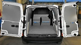 An NV250 with floor, wheel arch, bodywork and bulkhead liners