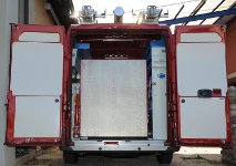 Ducato upfitted with loading ramp