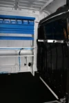 FERMATUTTO van clamp system mounted along the 2014 Daily Iveco bulkhead