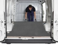 Floor liners for vans