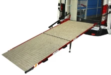 Ford Transit with loading ramp