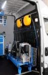 Iveco Daily truck repair conversion solution – bulkhead