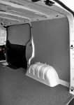 Liners in the 2014 series Renault Trafic