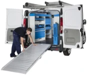 Loading ramps with capacities up to 1800 kg