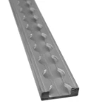 Milled rail with rectangular profile