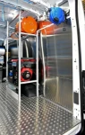 Mobile workshop equipment in a Ford Transit Jumbo