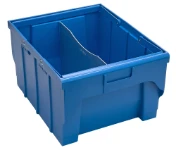 Plastic box for vans with double handles