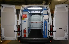 Racking in the Renault Master