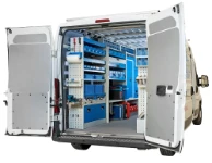 Racking on the left of a Ducato