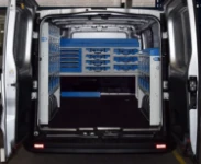 Racking on three sides of the Fiat Talento