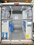 01_ The Fiat Ducato with Syncro System racking for a civil protection group