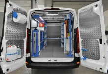 01_A complete Syncro System racking solution in a Maxus eDELIVER9