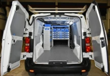 01_A Fiat Scudo with racking at the bulkhead
