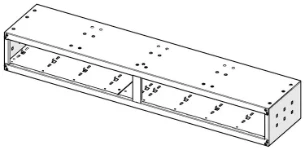 01_Cabinet with one row of transparent containers
