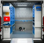  01_The Fiat Ducato L2 H1 with Syncro racking for servicing industrial plant