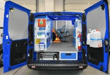 01_The Fiat Talento with racking for servicing traffic lights and other road safety systems