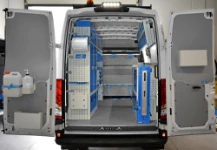 01_The Iveco Daily L2H2 with a complete racking solution for a utility company