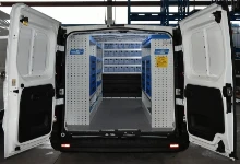 01_The NV300 with Syncro Ultra racking for a heating and air conditioning service