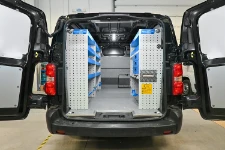 01_The Opel Vivaro 2019 L3 H1 with racking for a plumber