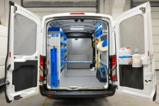 01_The plumber’s Ford Transit L2 H2 with Syncro racking