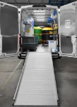 01_The racking and ramp in the environmental services company’s Iveco Daily