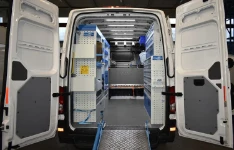 01_The VW Crafter showing Syncro System’s loading ramp